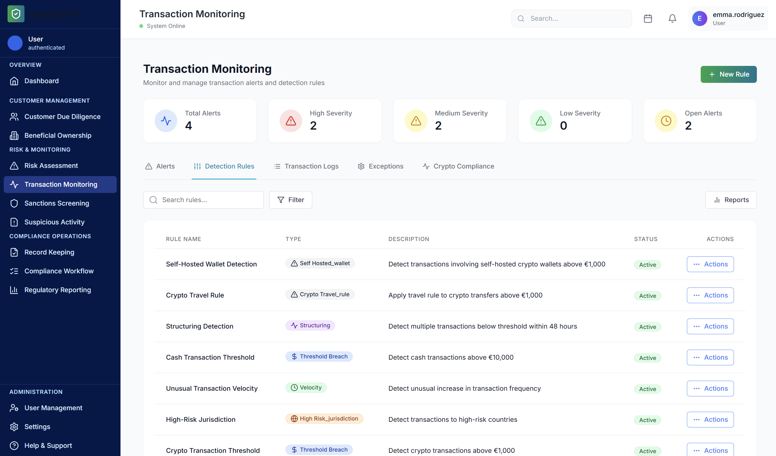 Intelligent Transaction Monitoring